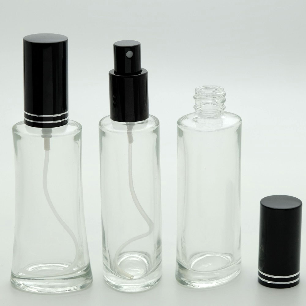 F-113 * 50 ml Eyfel Şeffaf Parfüm Şişesi
