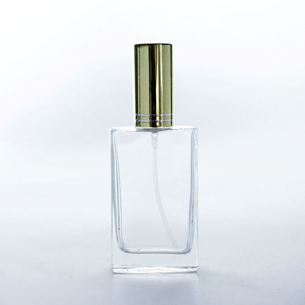 F-119 * 50 ML KARE İXR MODEL ÇEVİRMELİ 18 AĞIZ PARFÜM ŞİŞE