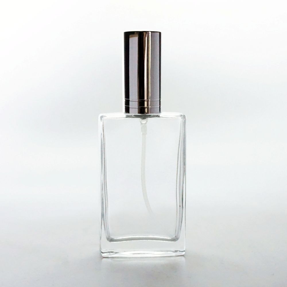 F-119 * 50 ML KARE İXR MODEL ÇEVİRMELİ 18 AĞIZ PARFÜM ŞİŞE