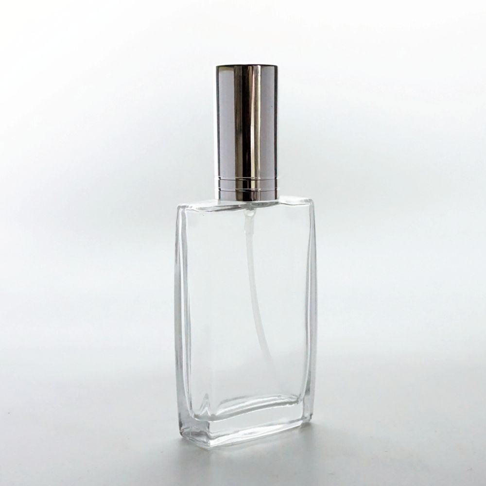 F-119 * 50 ML KARE İXR MODEL ÇEVİRMELİ 18 AĞIZ PARFÜM ŞİŞE