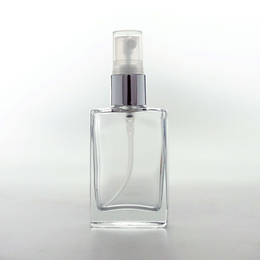 F-139 * 30 ML KARE PARFÜM ŞİŞESİ, İXR MODEL, ÇEVİRMELİ 18 MM AĞIZ