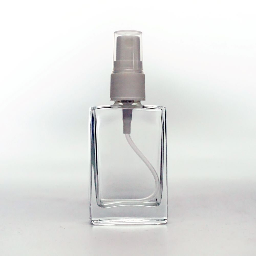 F-139 * 30 ML KARE PARFÜM ŞİŞESİ, İXR MODEL, ÇEVİRMELİ 18 MM AĞIZ