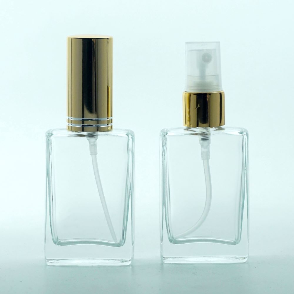 F-139 * 30 ML KARE PARFÜM ŞİŞESİ, İXR MODEL, ÇEVİRMELİ 18 MM AĞIZ