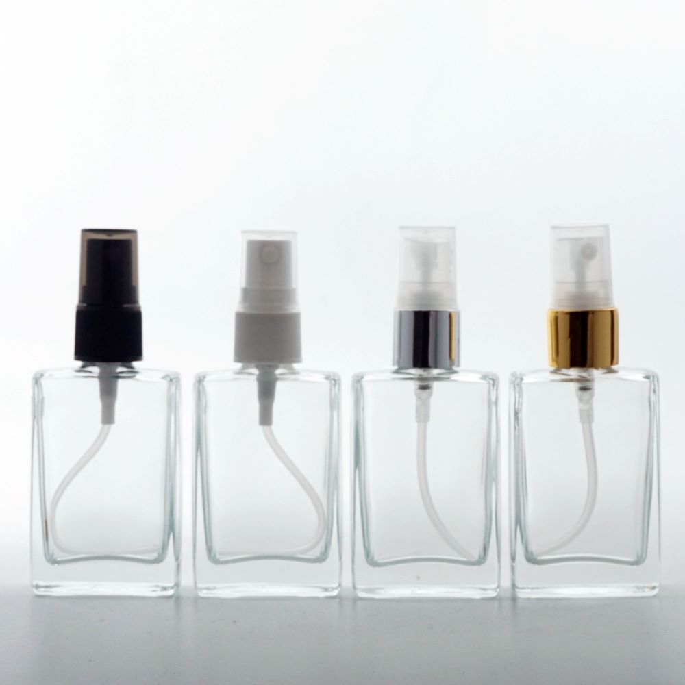 F-139 * 30 ML KARE PARFÜM ŞİŞESİ, İXR MODEL, ÇEVİRMELİ 18 MM AĞIZ