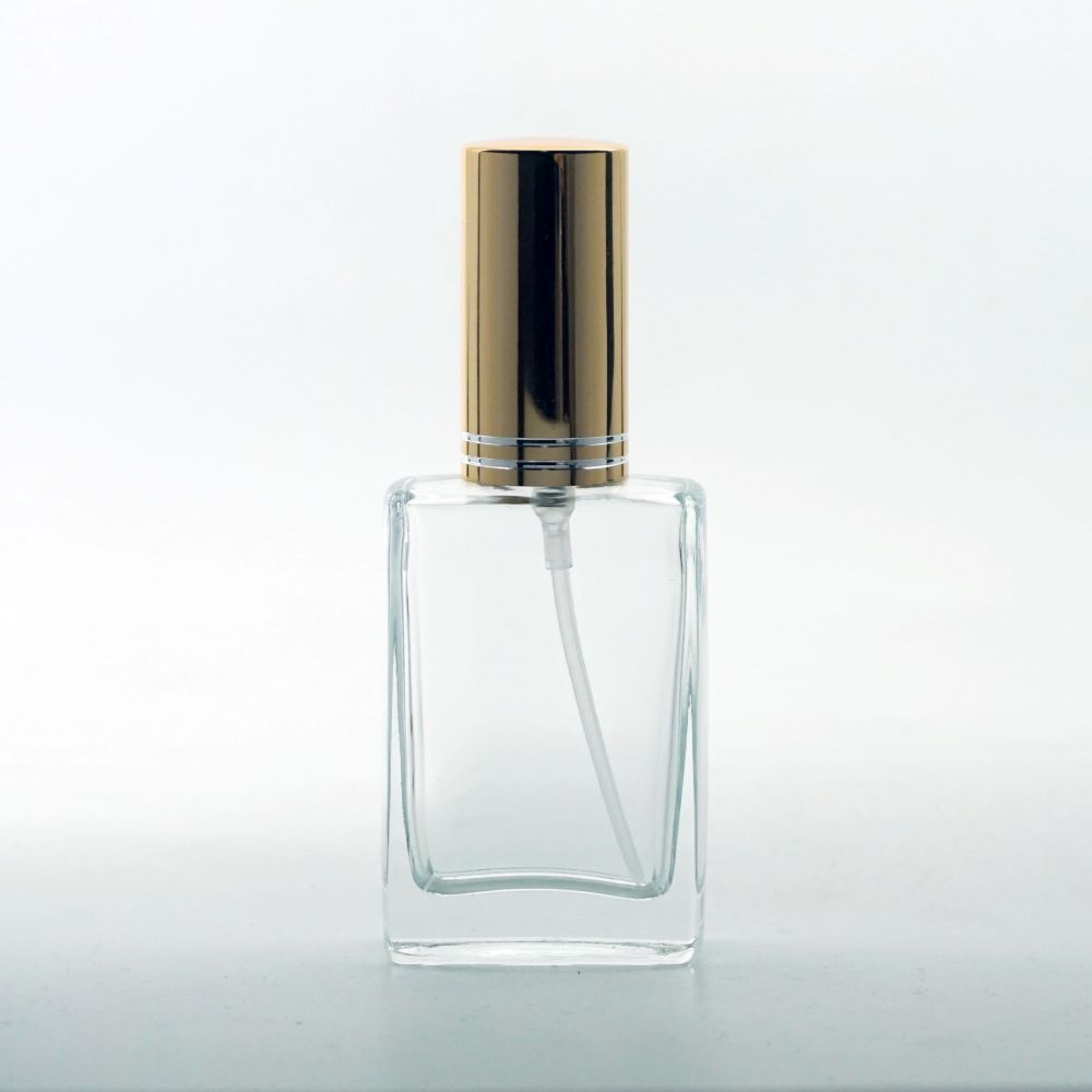F-139 * 30 ML KARE PARFÜM ŞİŞESİ, İXR MODEL, ÇEVİRMELİ 18 MM AĞIZ