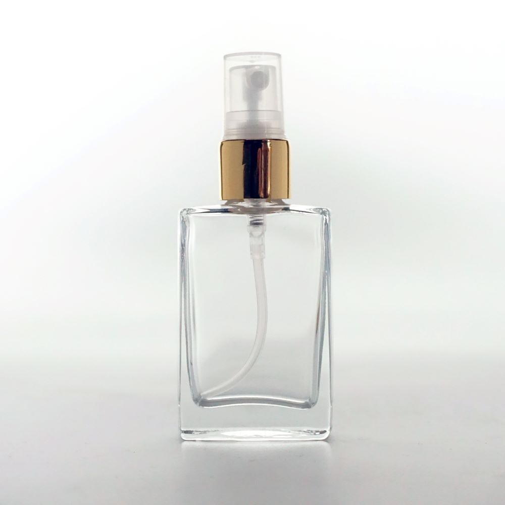 F-139 * 30 ML KARE PARFÜM ŞİŞESİ, İXR MODEL, ÇEVİRMELİ 18 MM AĞIZ