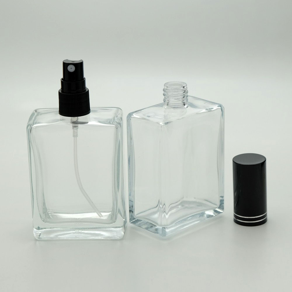 F-143 * 100 ml Kare Parfüm Şişesi F-143 * 100 ml Kare Parfüm Şişesi