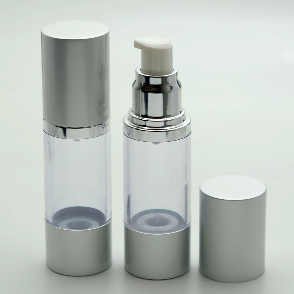 FAIR-30 * 30 ml Gümüş Airless Şişesi FAIR-30 * 30 ml Gümüş Airless Şişesi