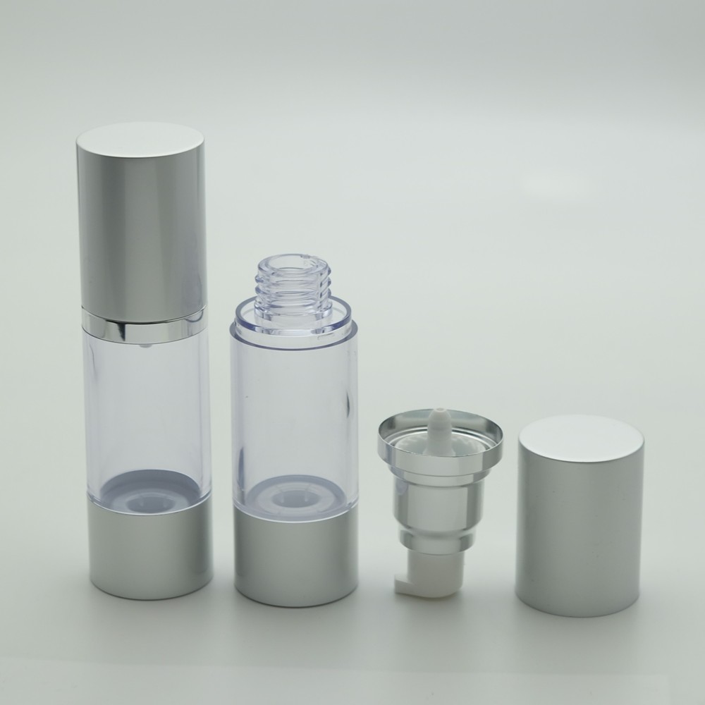 FAIR-30 * 30 ml Gümüş Airless Şişesi FAIR-30 * 30 ml Gümüş Airless Şişesi
