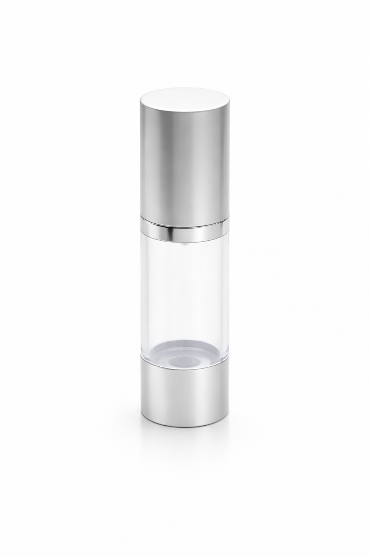 FAIR-30 * 30 ml Mat Gümüş Airless Şişesi