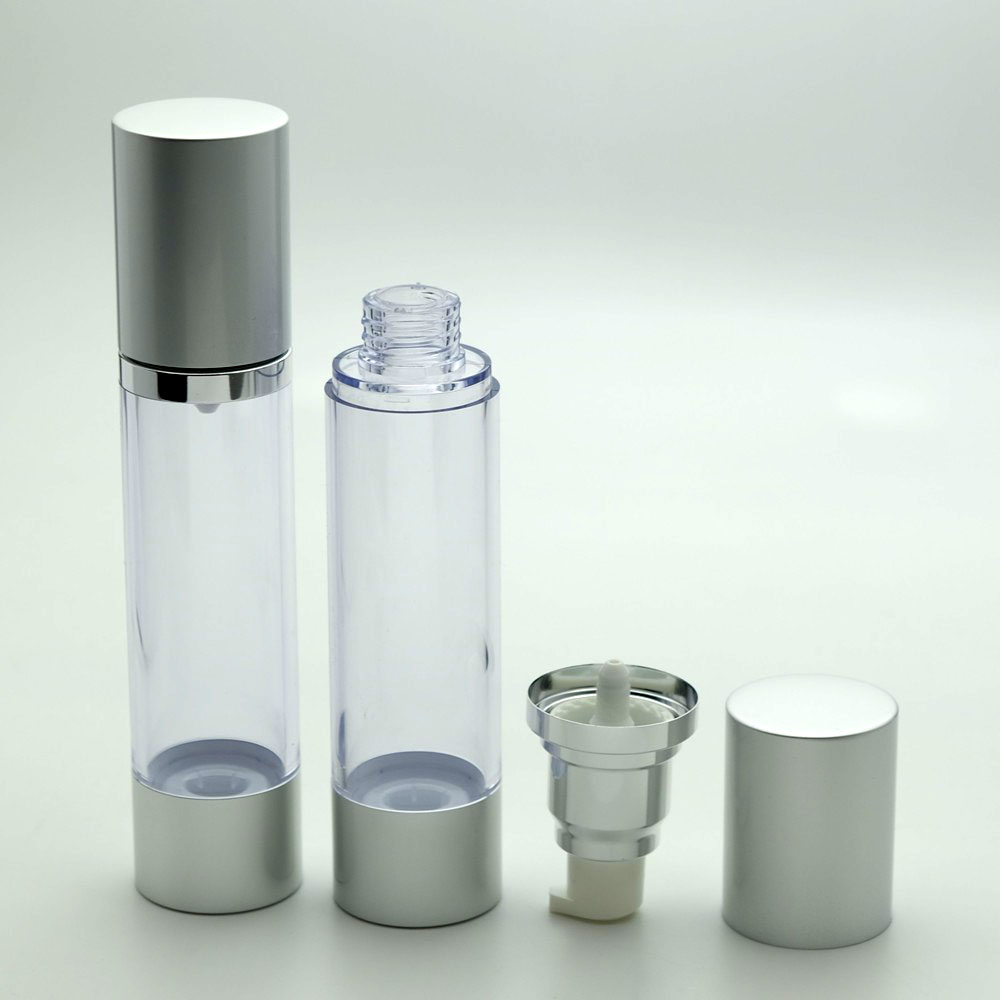 FAIR-50 * 50 ml Gümüş Airless Şişesi FAIR-50 * 50 ml Gümüş Airless Şişesi