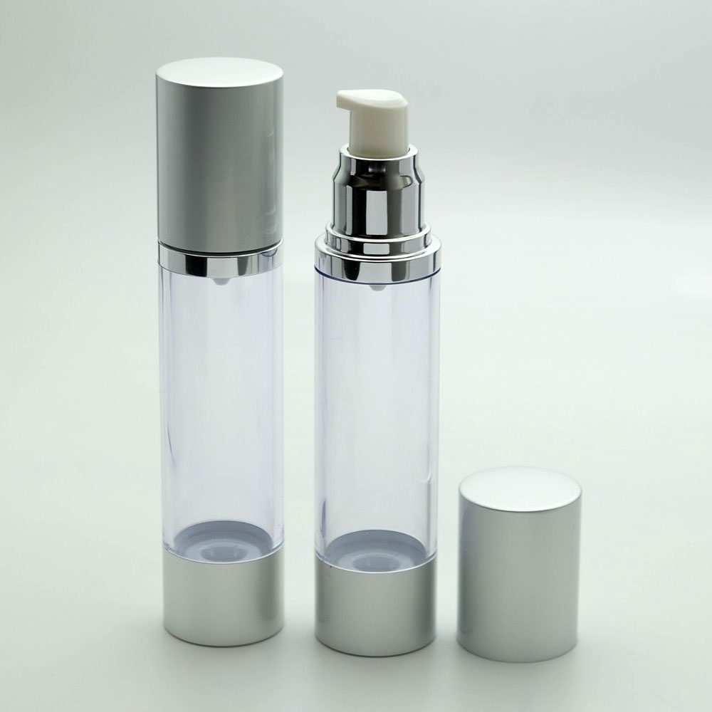 FAIR-50 * 50 ml Gümüş Airless Şişesi FAIR-50 * 50 ml Gümüş Airless Şişesi