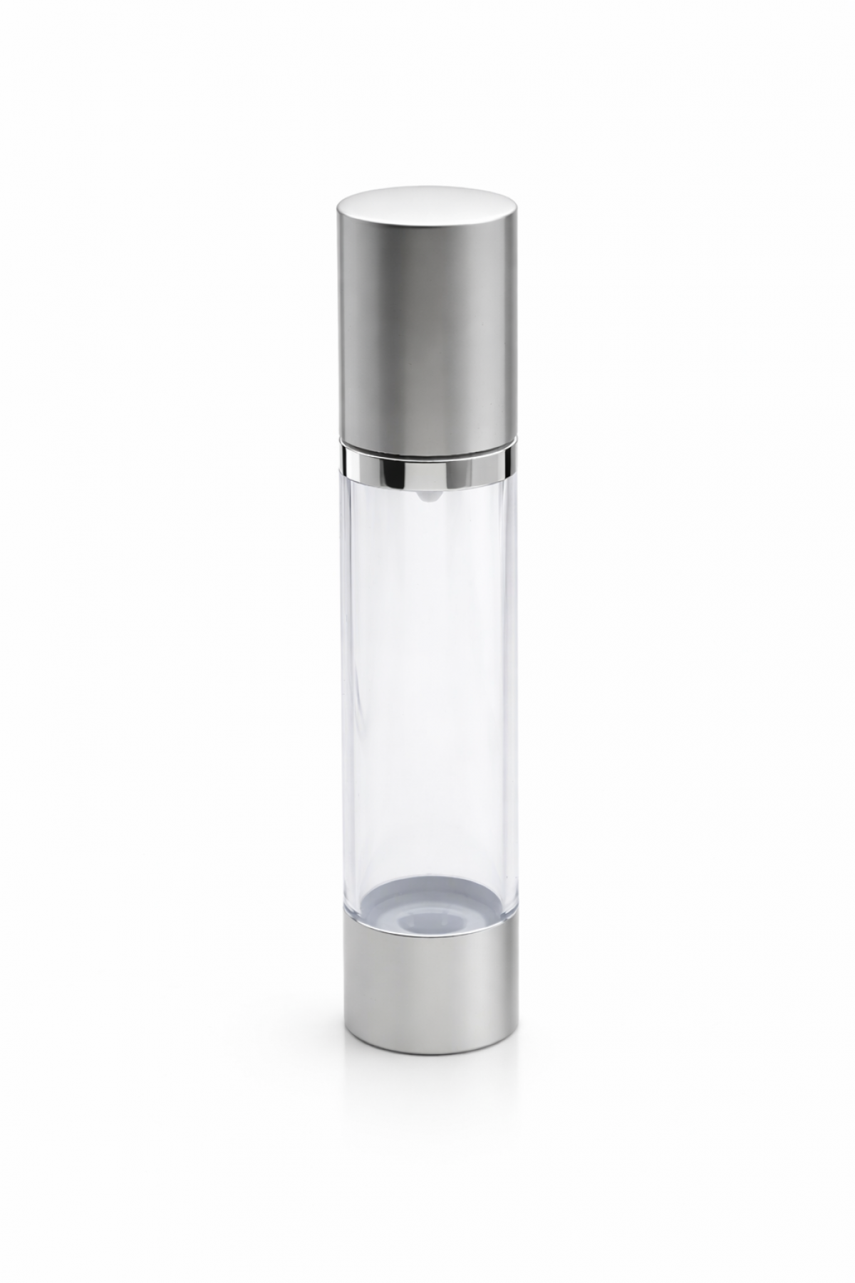 FAIR-50 * 50 ml Mat Gümüş Airless Şişesi