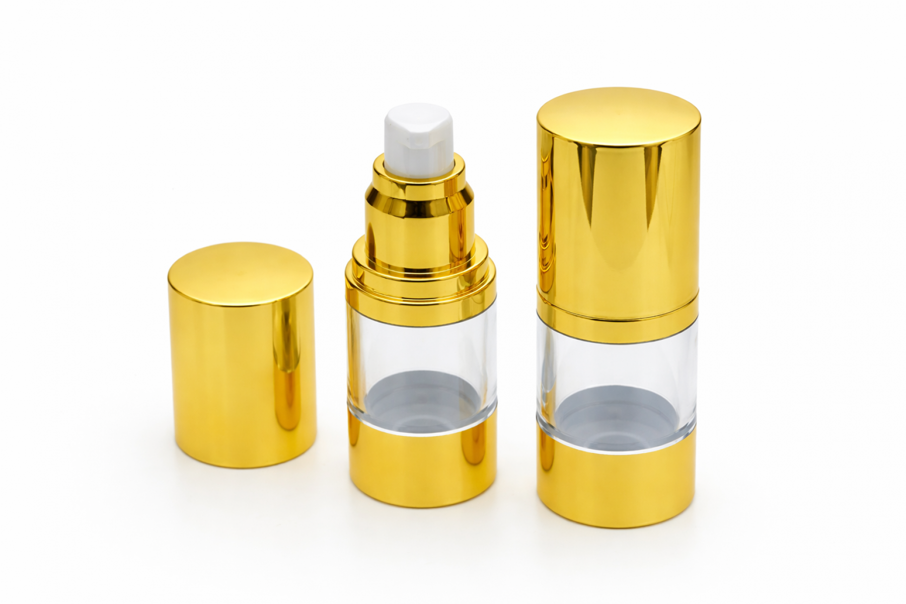 FAIRG-15 * 15 ML. AIRLESS GOLD
