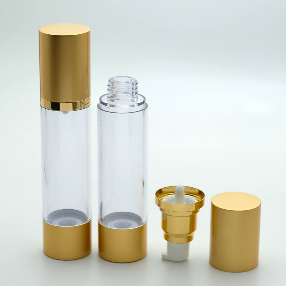 FAIRG-50 * 50 ml Gold Airless Şişesi FAIRG-50 * 50 ml Gold Airless Şişesi