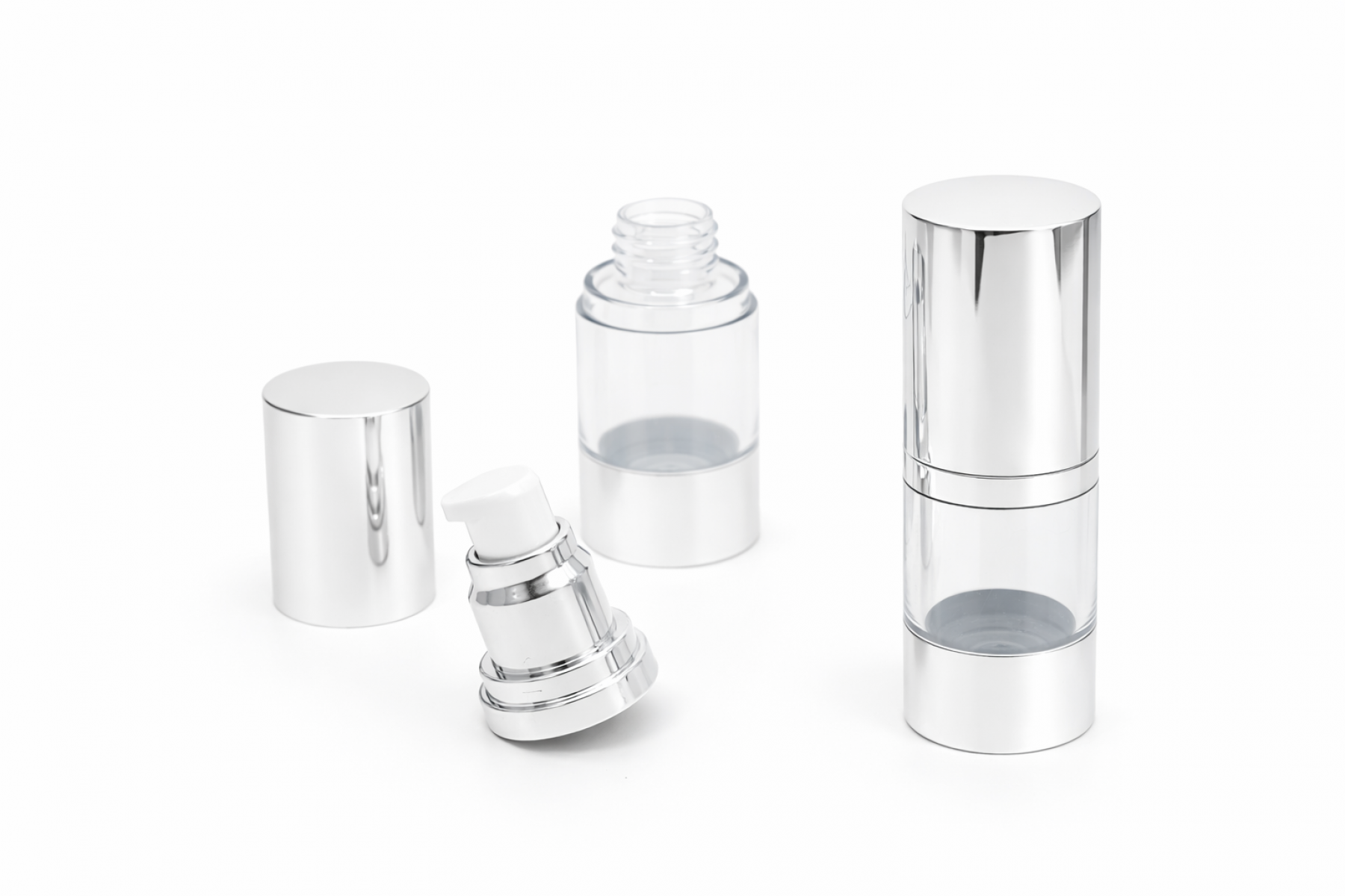 FAIRS-15 * 15 ML. AIRLESS GÜMÜŞ