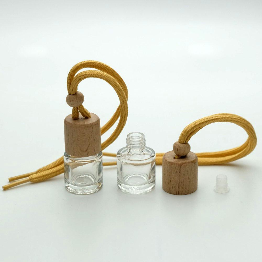 FAS-05 * 5 ml Özel Silindir Kayın Ağacı Kapaklı Araç Koku Şişesi FAS-05 * 5 ml Özel Silindir Kayın Ağacı Kapaklı Araç Koku Şişesi