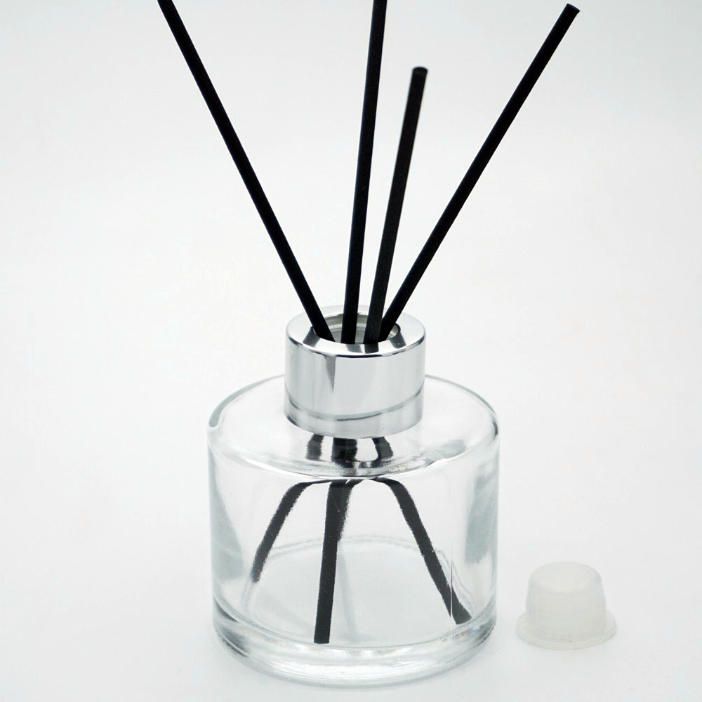 FBAS-100*100 Ml Şeffaf Silindir Bambu Oda Koku Şişesi FBAS-100*100 Ml Şeffaf Silindir Bambu Oda Koku Şişesi