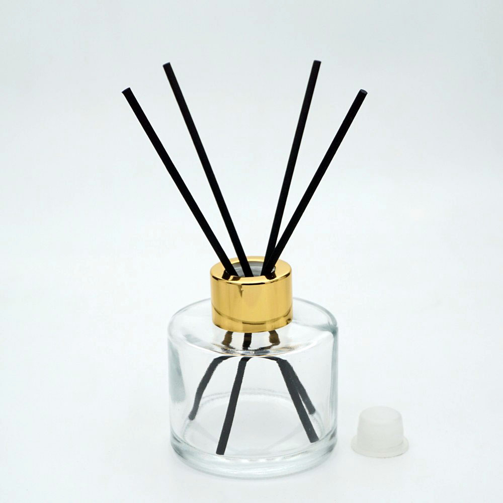 FBAS-100*100 Ml Şeffaf Silindir Bambu Oda Koku Şişesi FBAS-100*100 Ml Şeffaf Silindir Bambu Oda Koku Şişesi