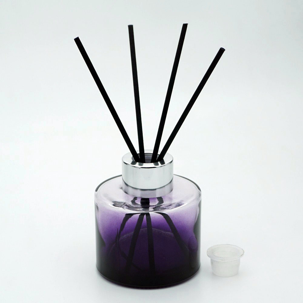 FBASS-100*100 Ml Siyah Boyalı Silindir Bambu Oda Koku Şişesi FBASS-100*100 Ml Siyah Boyalı Silindir Bambu Oda Koku Şişesi