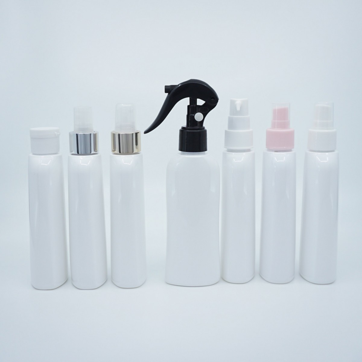 FBK-150 * 150 ml Beyaz Yassı Silindir Ambalaj, 24 mm/Ağız FBK-150 * 150 ml Beyaz Yassı Silindir Ambalaj, 24 mm/Ağız