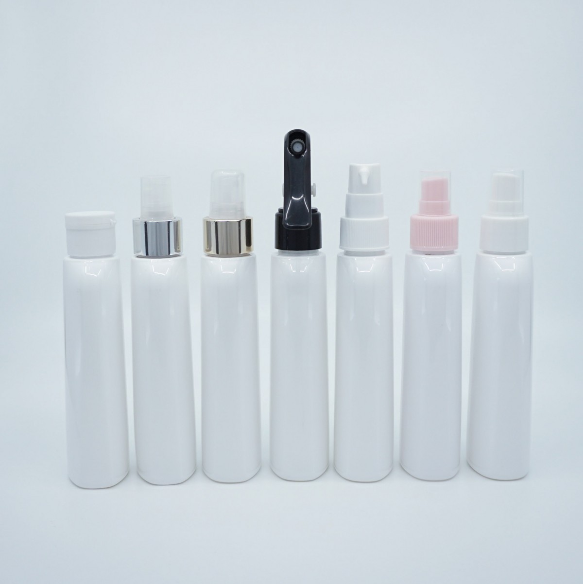 FBK-150 * 150 ml Beyaz Yassı Silindir Ambalaj, 24 mm/Ağız FBK-150 * 150 ml Beyaz Yassı Silindir Ambalaj, 24 mm/Ağız