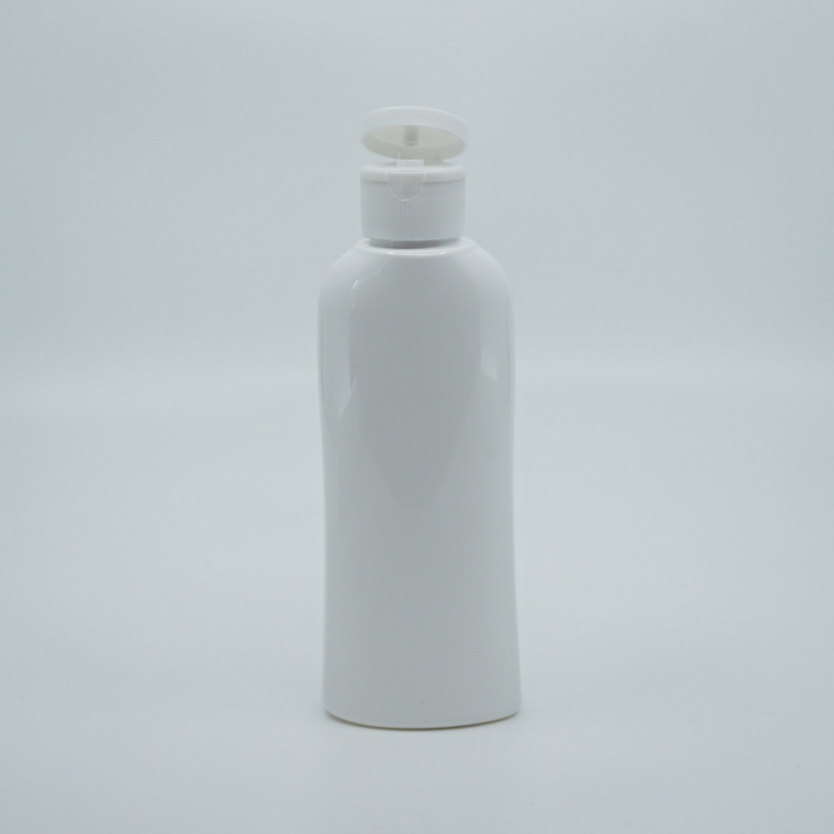 FBK-150 * 150 ml Beyaz Yassı Silindir Ambalaj, 24 mm/Ağız