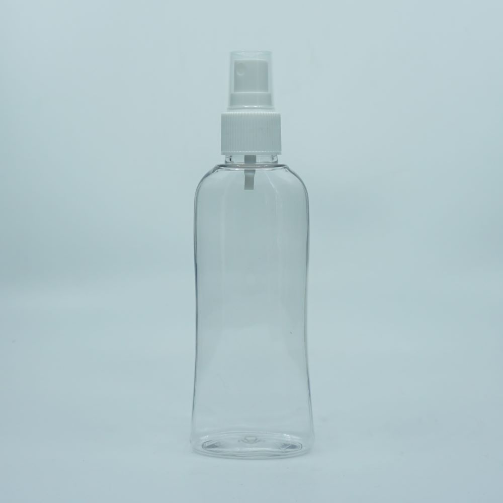 FBKS-150 * 150 ml Şeffaf Yassı Silindir Ambalaj, 24 mm/Ağız