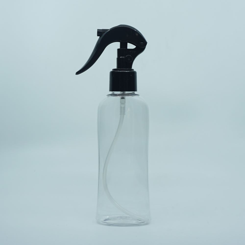 FBKS-150 * 150 ml Şeffaf Yassı Silindir Ambalaj, 24 mm/Ağız