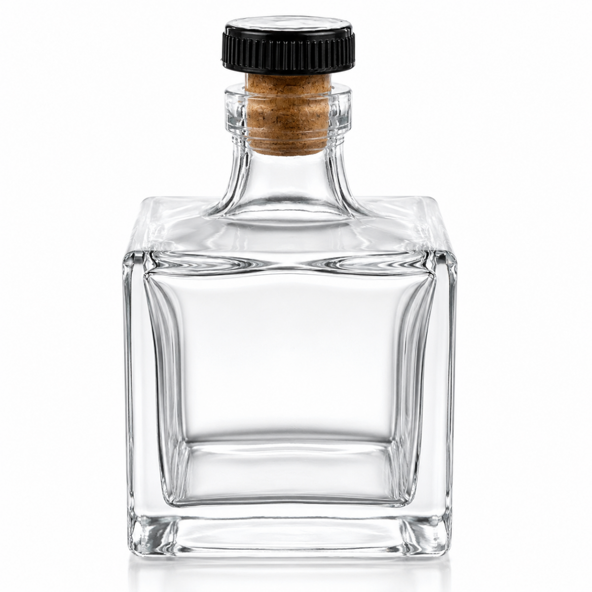 FBS-200-11 * 200 ML KARE ODA KOKU ŞİŞESİ