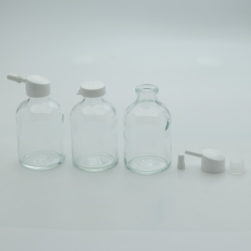 FDB-50 * 50 ml Gaga Damlalıklı Silindir Medikal Şişe