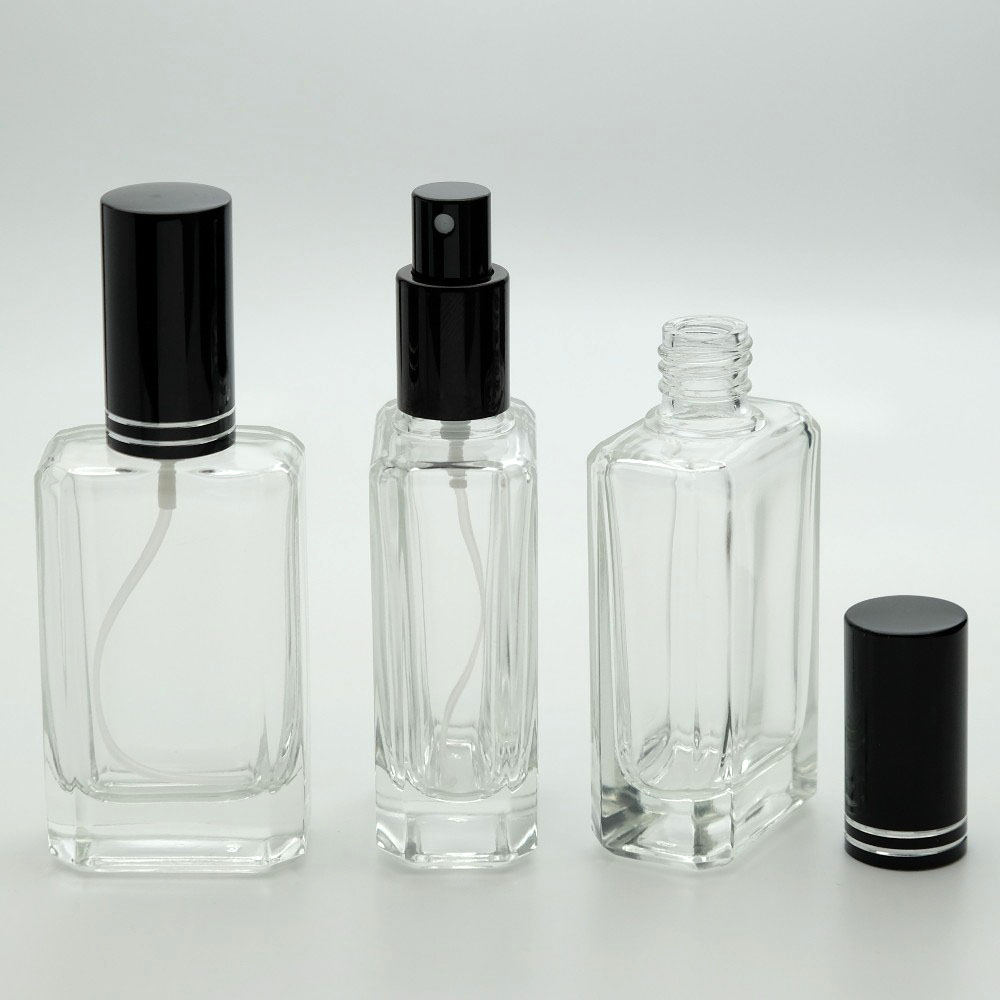 FDÇ-50 * 50 ml Şeffaf Çevirmeli Ağızlı Kesik Model Parfüm Şişesi FDÇ-50 * 50 ml Şeffaf Çevirmeli Ağızlı Kesik Model Parfüm Şişesi