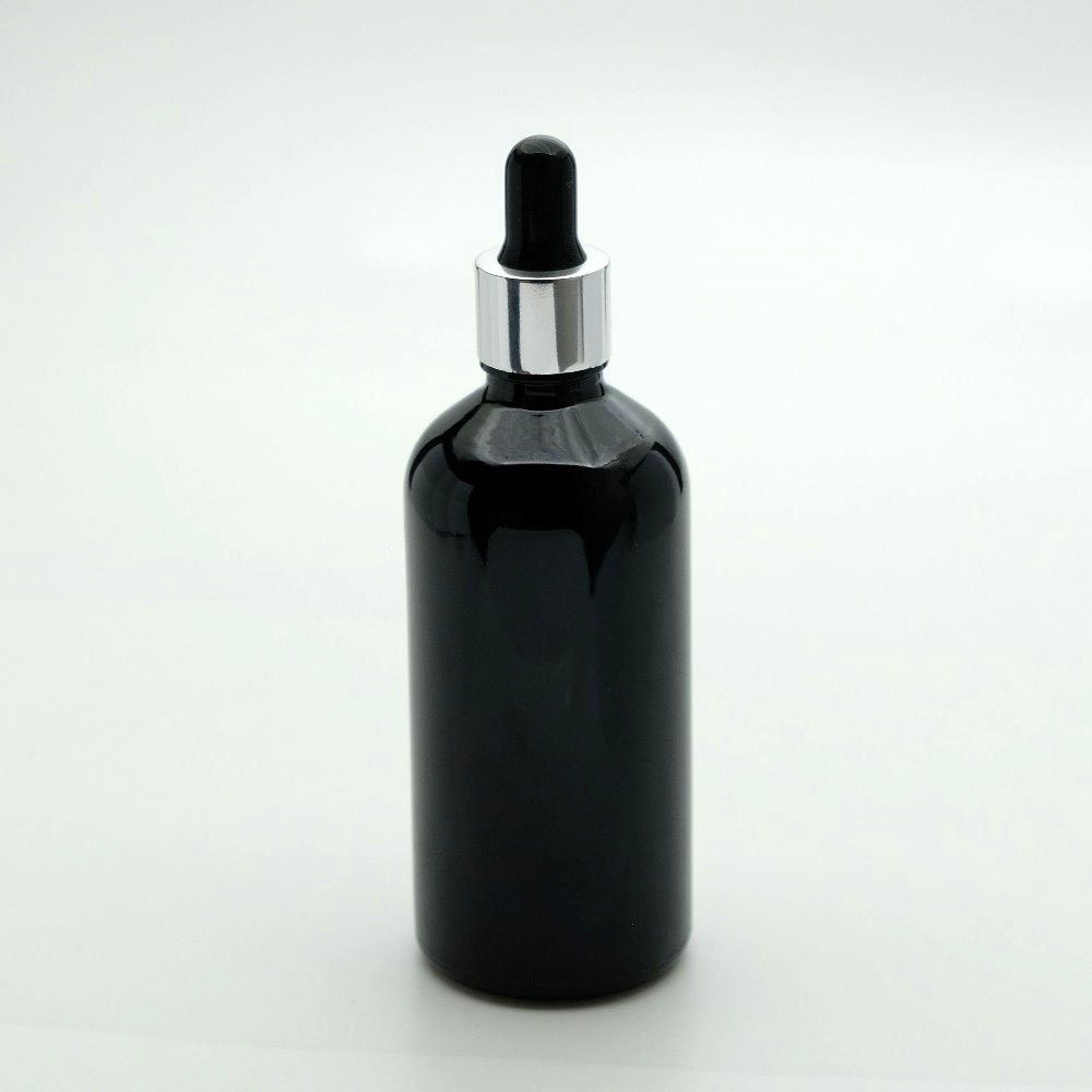 FDKS-100 * 100 ml Siyah Renkli Damlalıklı Medikal Şişe FDKS-100 * 100 ml Siyah Renkli Damlalıklı Medikal Şişe