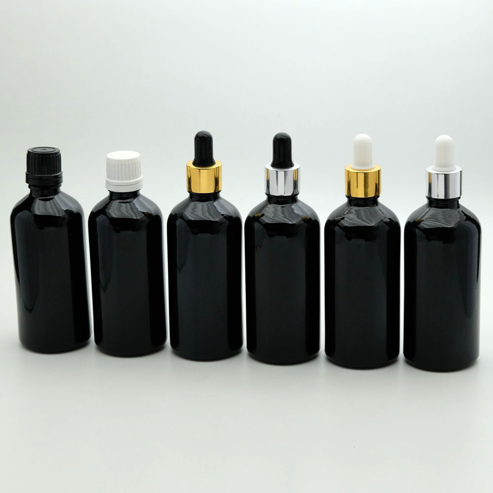 FDKS-100 * 100 ml Siyah Renkli Damlalıklı Medikal Şişe FDKS-100 * 100 ml Siyah Renkli Damlalıklı Medikal Şişe