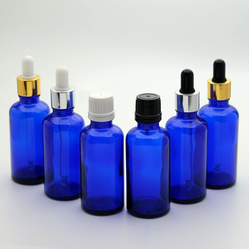 FDKM-50 * 50 ml Mavi Damlalıklı Medikal Şişe FDKM-50 * 50 ml Mavi Damlalıklı Medikal Şişe