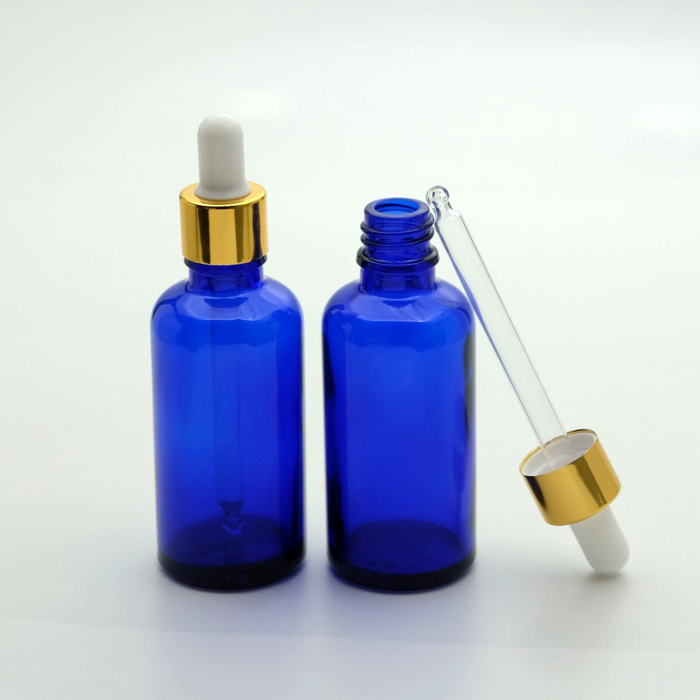 FDKM-50 * 50 ml Mavi Damlalıklı Medikal Şişe FDKM-50 * 50 ml Mavi Damlalıklı Medikal Şişe