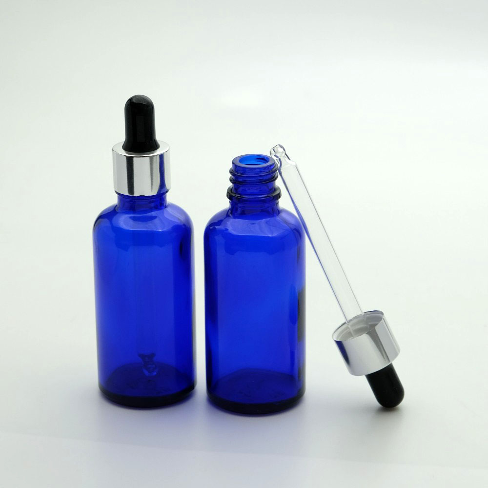 FDKM-50 * 50 ml Mavi Damlalıklı Medikal Şişe FDKM-50 * 50 ml Mavi Damlalıklı Medikal Şişe