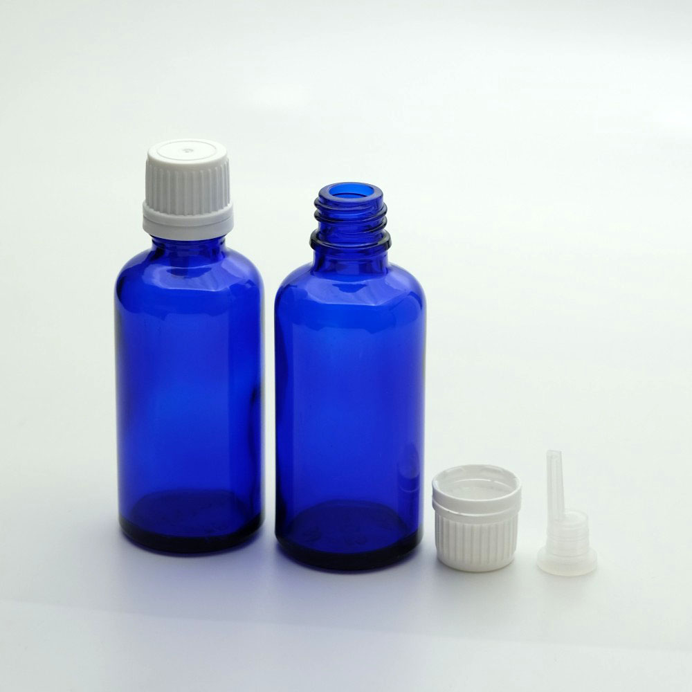 FDKM-50 * 50 ml Mavi Damlalıklı Medikal Şişe FDKM-50 * 50 ml Mavi Damlalıklı Medikal Şişe