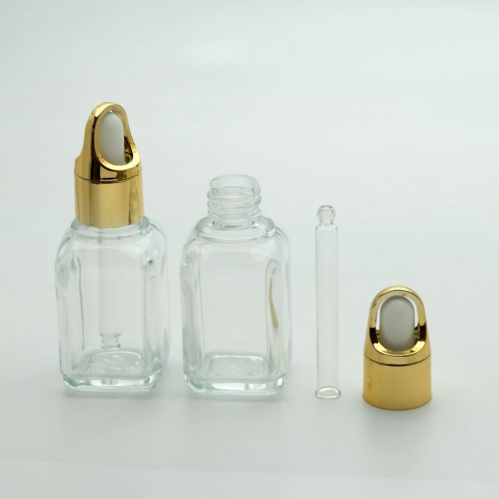 FDO-35 * 35 ml Gold Yüzüklü Özel Damlalıklı Şişe FDO-35 * 35 ml Gold Yüzüklü Özel Damlalıklı Şişe