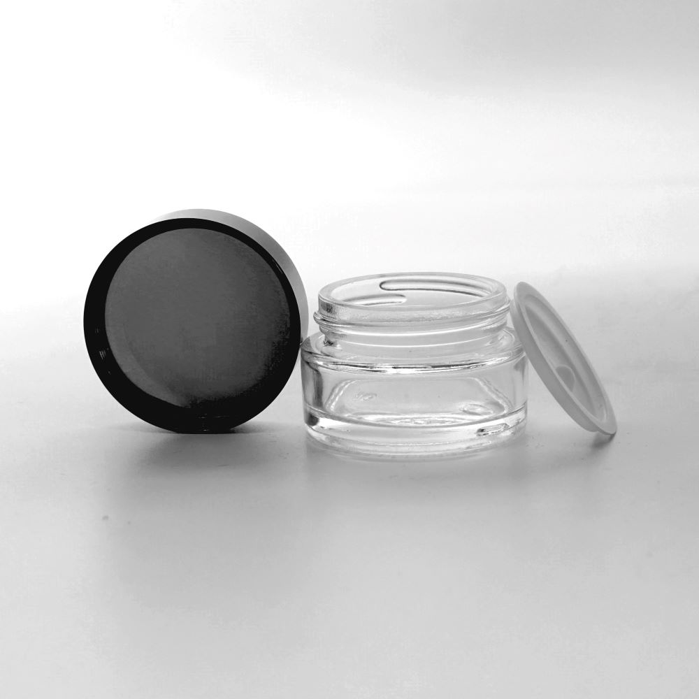 FK-20 * 20 ml Cam Krem Kavanozu FK-20 * 20 ml Cam Krem Kavanozu