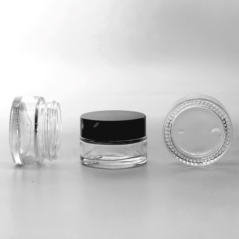 FK-20 * 20 ml Cam Krem Kavanozu FK-20 * 20 ml Cam Krem Kavanozu