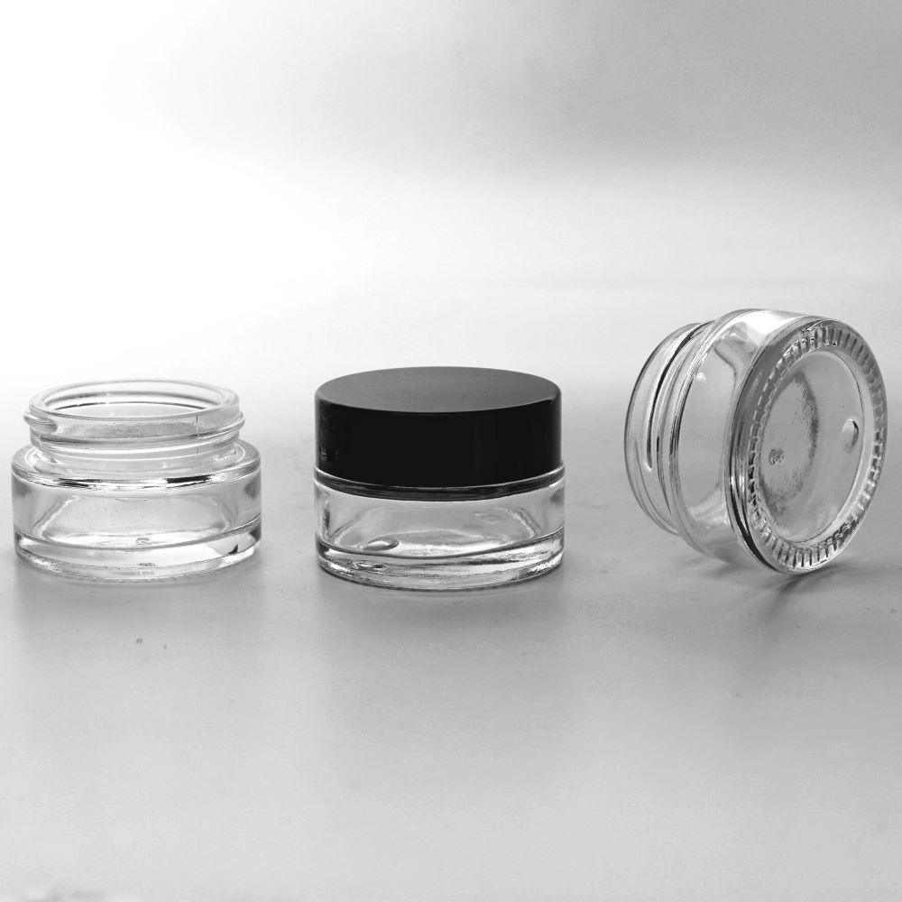 FK-20 * 20 ml Cam Krem Kavanozu FK-20 * 20 ml Cam Krem Kavanozu