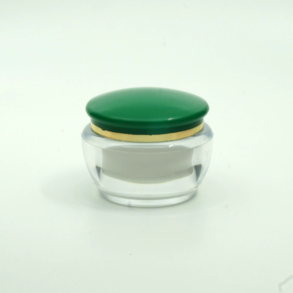 FKAY-50*50 ml Yeşil Kapaklı Akrilik Krem Kavanoz FKAY-50*50 ml Yeşil Kapaklı Akrilik Krem Kavanoz