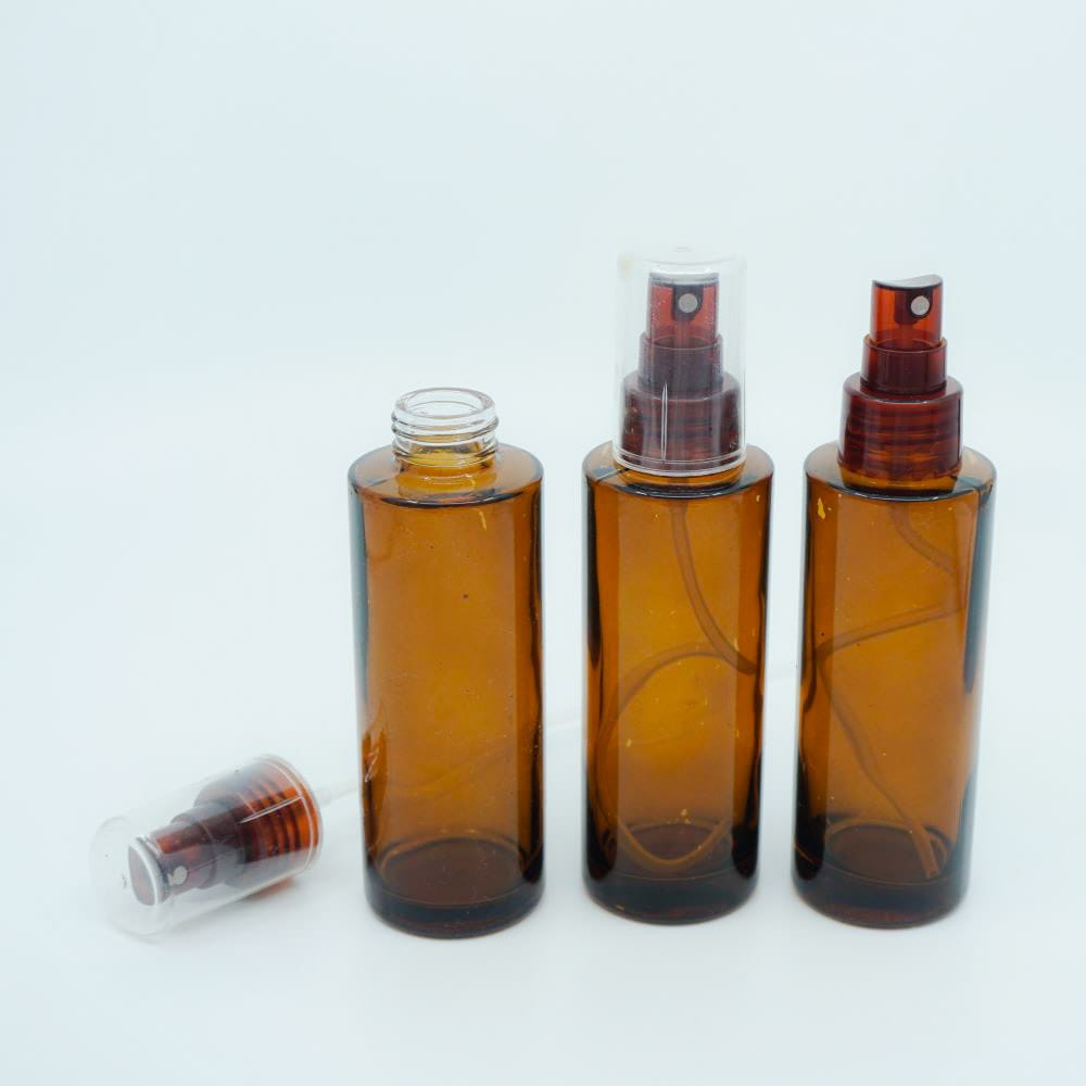 FAB-100 * 100 ml Amber Renkli Losyon Şişe FAB-100 * 100 ml Amber Renkli Losyon Şişe