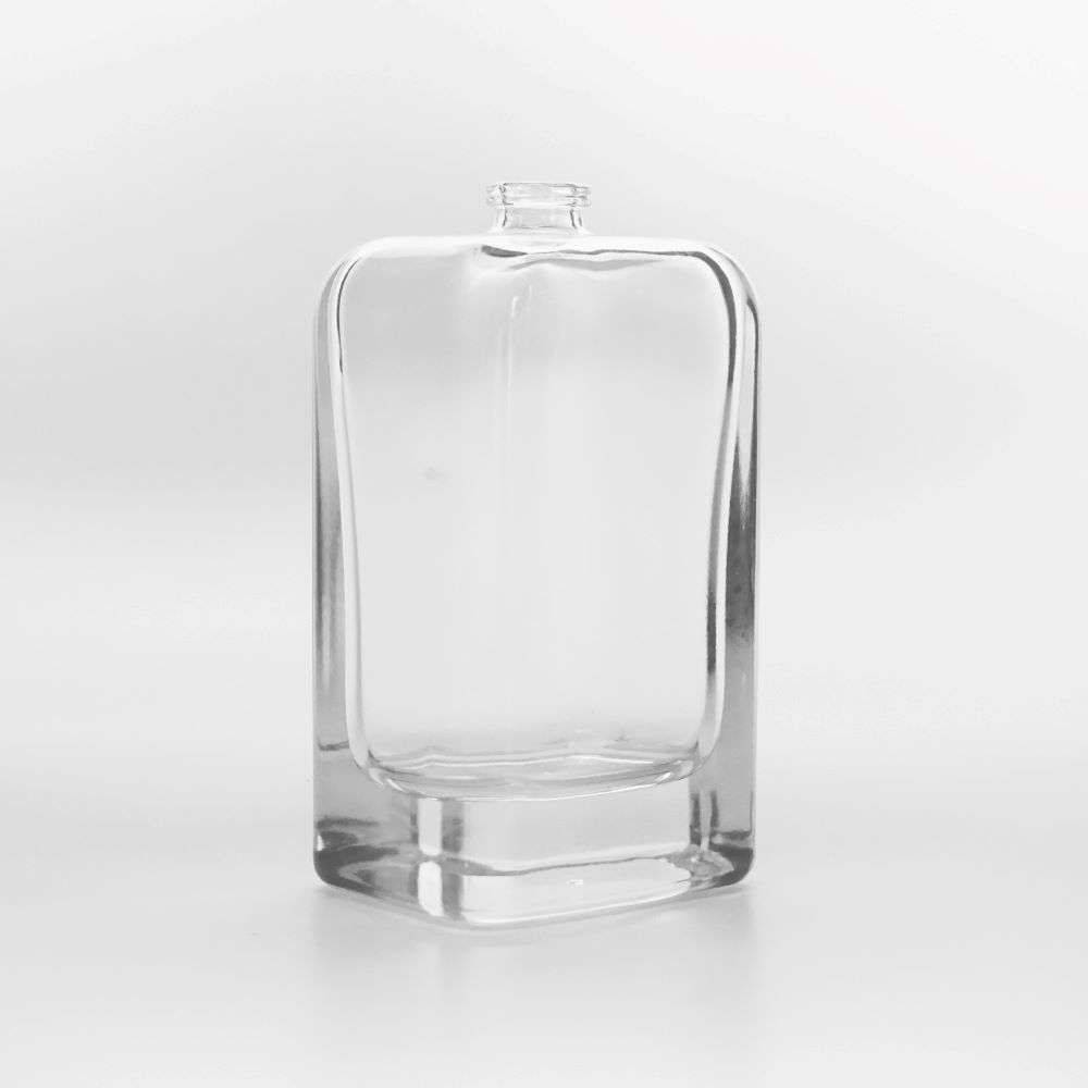 FKS-100 * 100 ML KLASS KARE MODEL ŞEFFAF PARFÜM ŞİŞE