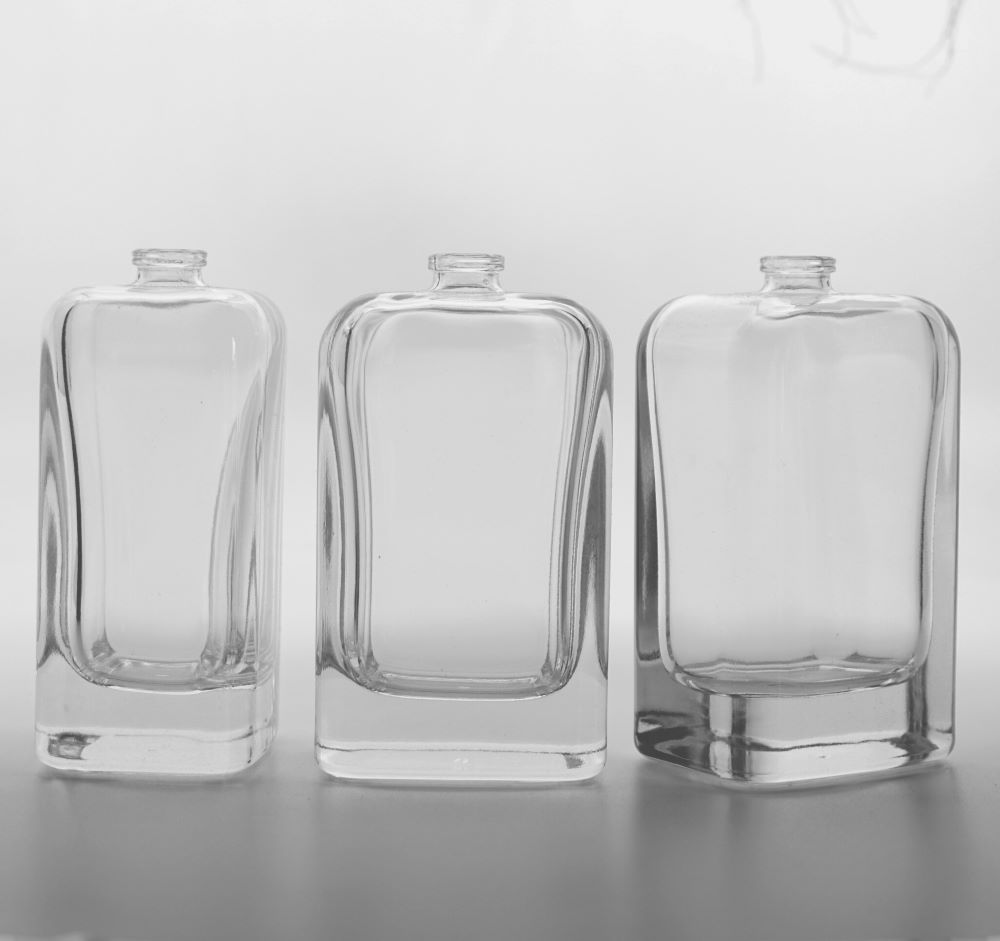 FKS-100 * 100 ML KLASS KARE MODEL ŞEFFAF PARFÜM ŞİŞE