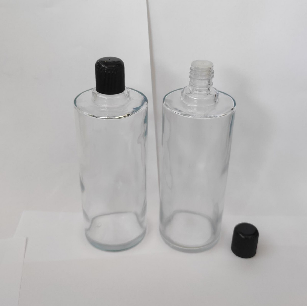 FKSS-250 * 250  Ml Silindir Dökme Kolonya Şişesi