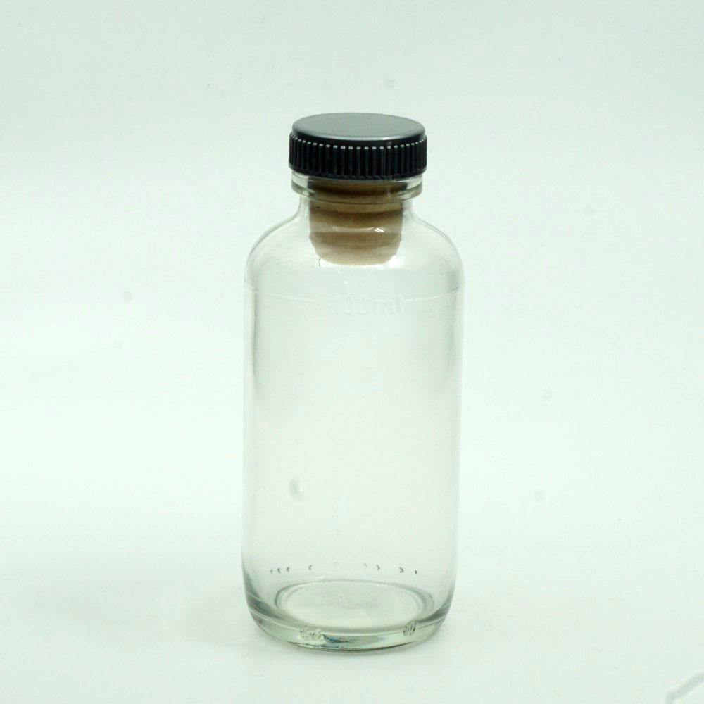 FLSB100 * 100 ML Şeffaf Mantar Tıpalı  Şişe FLSB100 * 100 ML Şeffaf Mantar Tıpalı  Şişe