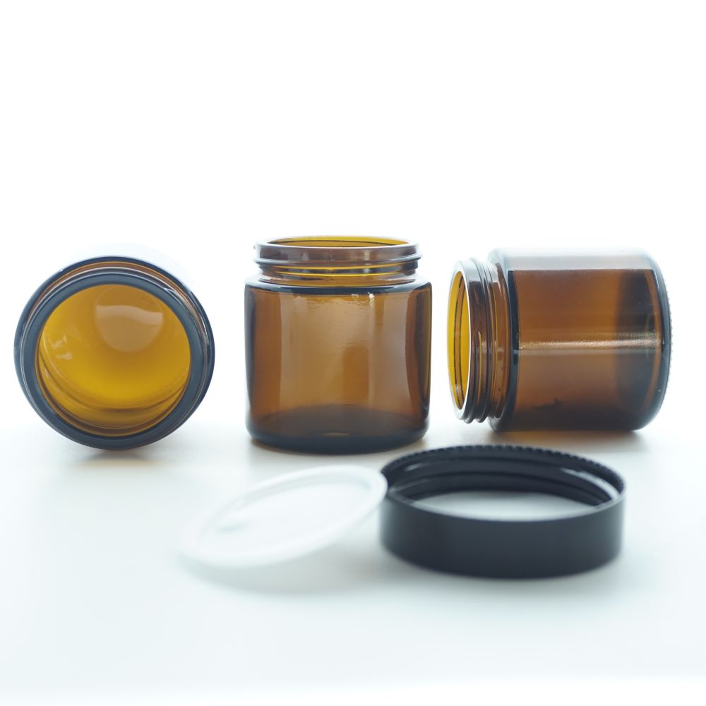 FNGA-100 * 100 ml Cam Amber Krem Kavanoz FNGA-100 * 100 ml Cam Amber Krem Kavanoz