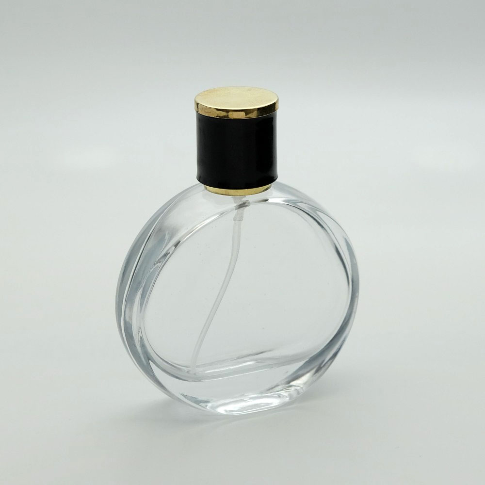 FO-50 * 50 ML Şeffaf Oval Cehanel Model Parfüm Şişe